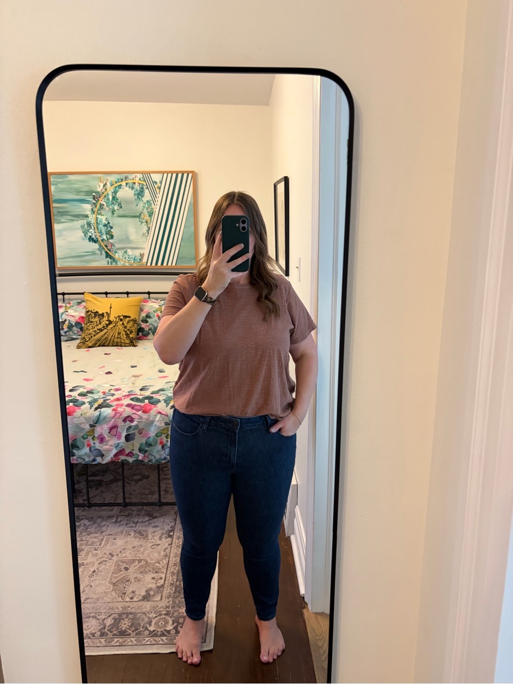 GAP Denim Universal Jegging in Dark Blue